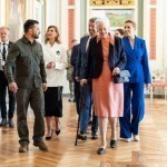 Zelenskiy Daniya qirolichasi va qirollik oilasi a’zolari bilan uchrashdi