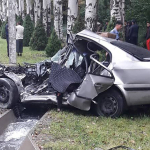 Skoda ва автобус  тўқнашуви 4 кишининг умрига зомин бўлди