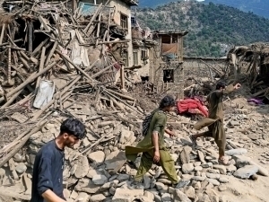 Афғонистондаги зилзила оқибатида 8 киши ҳалок бўлди (видео)