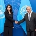Saida Mirziyoyeva BMT Bosh kotibi bilan uchrashdi