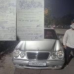 Action was taken against the Mercedes-Benz driver who drifted in front of the school in Tashkent (video)