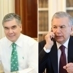 Mirziyoyev and Berdimuhamedov hold a telephone conversation