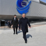 Prezident “Humo Arena”ga bordi