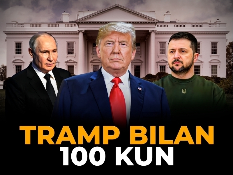 Tramp bilan 100 kun: so‘nggi 80 yildagi eng past natija