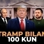 Трамп билан 100 кун: сўнгги 80 йилдаги энг паст натижа