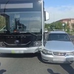 Once again, there is an accident involving an electric bus in Tashkent