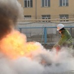 Андижондаги пахта хирмонида ёнғин чиқди