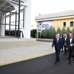 Prezident Andijonga tashrifini xalqaro aeroport qurilishini ko‘zdan kechirishdan boshladi