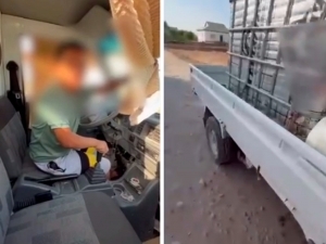 Action was taken against the father of a young boy who drove Labo truck in Surkhandarya (video)