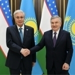 Shavkat Mirziyoyev va To‘qayev Buxoroda uchrashdi