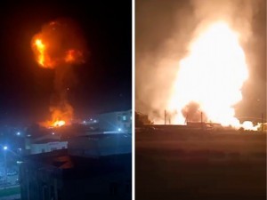 A Large Fire Occurred in a Gas Plant in Samarkand