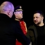 Zelenskiy Albaniyaga bordi