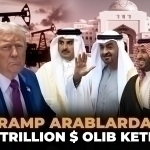 3 триллион $ билан ортга қайтган Трамп