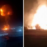 A Large Fire Occurred in a Gas Plant in Samarkand