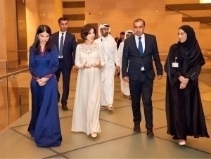The First Lady of Uzbekistan, Ziroat Mirziyoyeva, and her eldest daughter explored the Qatar National Museum and the Museum of Islamic Art