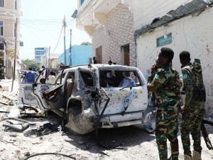Сомалида юз берган терактда 25 нафар аскар ҳалок бўлди