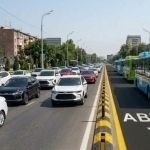 Avtobus yo‘laklari maxsus to‘siqlar bilan ajratiladi
