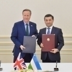 Cameron and Saidov signed two documents