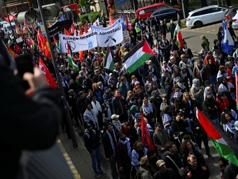 Londonda Starmer partiyasi va Isroilga qarshi namoyishlar avj oldi (video)