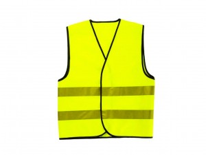Pedestrians must  wear reflective vests in the dark