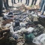 Ўзбек ва қирғизлардан иборат жиноий гуруҳнинг катта қурол-яроғ омбори фош этилди (фото)