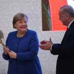 Erdo‘g‘an yopiq eshik ortida Merkel bilan “sirlashdi”