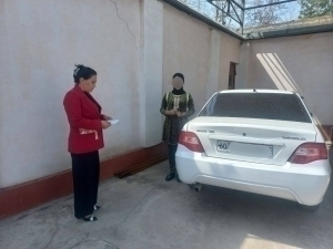 In Andijan, the individual who leased out their relative's Nexia sold the vehicle