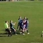Turkiyada Rossiyaning ikki klubi futbolchilari mushtlashdi (video)