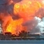 Hindistonda dahshatli portlash sodir bo‘ldi. Qurbonlar bor (video)