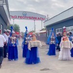 Qirg‘iziston bilan chegarada yangi post ochildi (video)