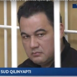 Panjara ortidagi Abdusamatov! Sud zalidan video taqdim etildi