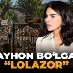 “Лолазор”даги қурилиш можароси: болалар майдончаси нега бузилди? (фоторепортаж)