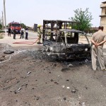 A Labo burned to ashes in Kashkadarya