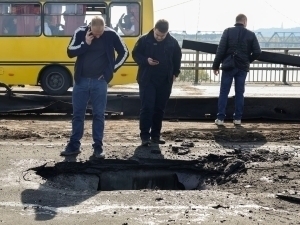 Rossiya Zaporojedagi ko‘prikka zarba berdi 