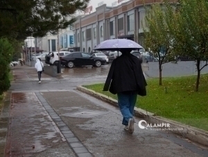 Rainfall expected at the beginning of the new week