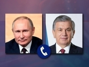 Mirziyoyev Putinga telefon qildi