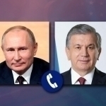 Mirziyoyev Putinga telefon qildi