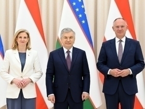 Shavkat Mirziyoyev receives Austrian delegation