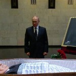 Путин Горбачёв билан видолашди (видео)