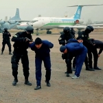 Fotofakt: Toshkent aeroportida “terrorchilar” qo‘lga olindi