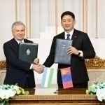 Mirziyoyev Mo‘g‘uliston Prezidenti bilan qo‘shma deklaratsiya imzoladi