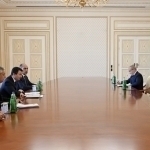Jamshid Khodjayev was received by the President of Azerbaijan