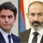 Pashinyan Fransiyaning yangi Bosh vazirini mehmonga chaqirdi