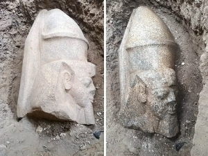 Misrda 3 ming yillik ikki ulkan fir’avn haykali topildi