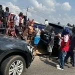 Entoni Joshua Nigeriyada dahshatli avtohalokatga uchradi (video)