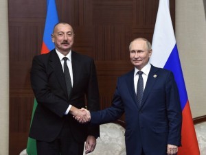 Путин Алиев билан чегарадаги можароларни муҳокама қилди