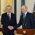 Putin Shavkat Mirziyoyevni tavallud kuni bilan qutladi