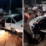 Toshkentda qazib qo‘yilgan chuqurga mashina tushib ketdi 
