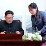 Kim Chen Inning singlisi Yaponiya Bosh vazirini kutmoqda