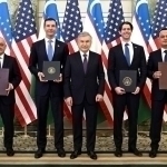 Шавкат Мирзиёев Жон Йованович ва Бэн Блэкни қабул қилди